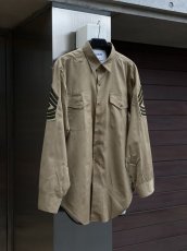 画像3: VARDE77 -MAKEOVER- JUNKIE HEART ARMY SHIRTS LIMITED BEIGE   (3)